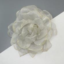 Брошь на булавке и зажиме 