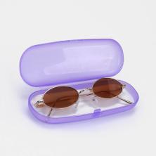 Футляр для очков пластик 16*6,5*3,5см арт.4699863 микс