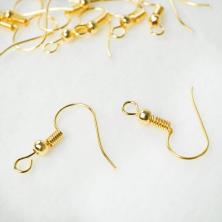 Заготовка для серег 18мм арт.DC-070 01-золото
