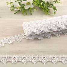 Кружево гипюр  30мм арт.TR.3058A