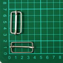 Пряжка регулировочная металл 30*15*2мм арт.ST-30 никель