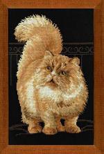 1152 "Персидский кот" Набор для вышивания мулине "Риолис" 26*38см