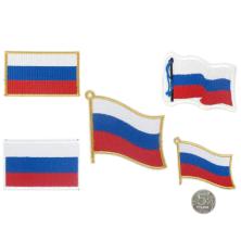 Термоаппликация "Флаг России" арт.Z-1127 ассорти