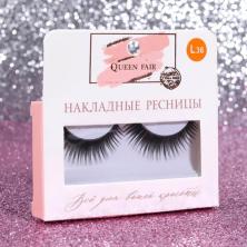 Ресницы 12*25мм накладные с клеем арт.3727459 черный