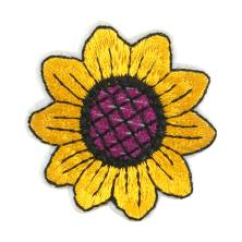 Термоаппликация "Цветок" 50*50мм арт.8099 желтый