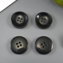Пуговица арт.EN-0027 21мм 34L А008-черный