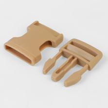 Пряжка-замок пластик 25мм арт.7647611 песочный