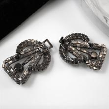 Застежка 68*25мм со стразами арт.JRTB-1173