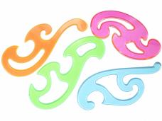 Набор лекал 16,5*7см/13,5*7см арт.РНЛ-01