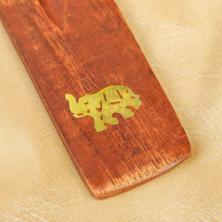 Подставка под благовония "Слон" 25*3,5см арт.1872308 дерево