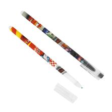 Ручка гелевая со стираемыми чернилами "Мультяшки" арт.QX-1821/1836/1853 синий