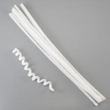 Проволока шенил  0,6*30см белый
