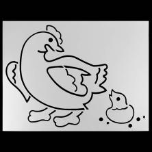 Трафарет пластик 