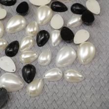 Полубусины "Капля" 10*14мм 13*18мм ассорти (30гр)