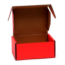 Коробка крафт (гофра) 22*16,5*10см №1арт.7435053 красный