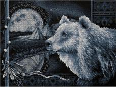 Набор для вышивания мулине PANNA "Предание о медведе" 32,5*24см арт.J/Ж-1714