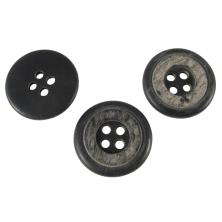 Пуговица арт.803 18мм 28L черный/бежевый