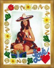 Чарiвна мить арт.Б-547 "Ретро-стиль" Набор для вышивания бисером 20*25см