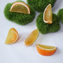 Долька апельсина 3*5,5*2,5см арт.SF-1218 оранж.