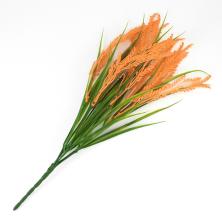 Ветка "Овес" 40см арт.З-1883 желтый/зеленый (6веток)