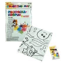 Коврик для рисования восковыми мелками 83*70см арт.KS-1800