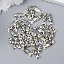 Бусины металл 