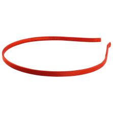 Заготовка для ободка металл 5мм арт.ФУ-9725 в атласной ленте красный