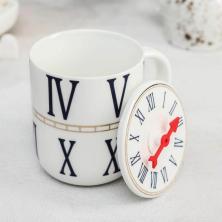 Кружка с крышкой 