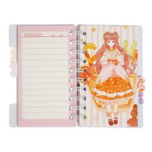 Записная книжка ПВХ с ручкой 10цв. 