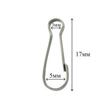 Крючок для ключницы 17*5*3мм арт.ТВ.JX5577 никель