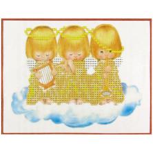 Набор для вышивания бисером арт.Кбан-5010 "Небесная музыка" частичная вышивка 12*18см