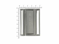 Застежка металл  50*67/60мм арт.G-1291 серебро
