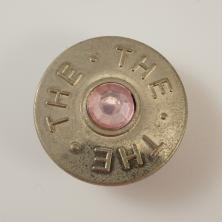 Пуговица джинсовая 30мм со стразой