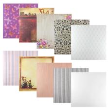 Бумага 30,5*30,5см 180г/кв.м 190г/кв.м арт.ФУ-9386 ассорти (5листов)