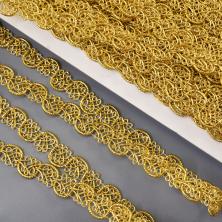 Тесьма металлизированная 12мм арт.9679435