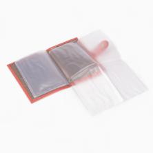 Обложка для автодокум нат.кожа арт.5069315 розовый металлик