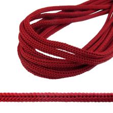 Шнур курточный 5мм 113/125-красный (100м)