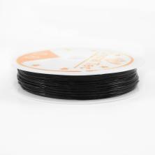 Резинка для бисера 0,6мм арт.641-169 черный (10м)