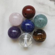 Набор бусин 10мм из натурального камня для создания браслета 