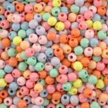 Бусины акрил  8мм арт.317-7 ассорти (50гр)