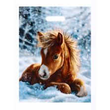 Пакет п/э с вырубной ручкой 40*30см 