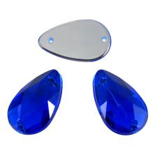 Камни пришивные "Капля" 11*18мм арт.5421 электрик