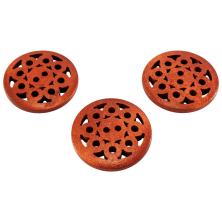 Пуговица дерево арт.ФУ-10622 25мм 40L