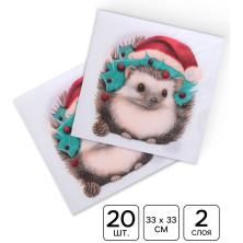 Салфетки бумажные 33*33см 