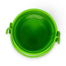 Кашпо Ведро металл 5,5*5,5*4см арт.3924622 зеленый