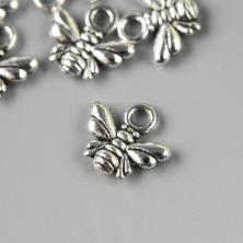 Подвеска "Пчелка" 11*10см арт.4842308 серебро