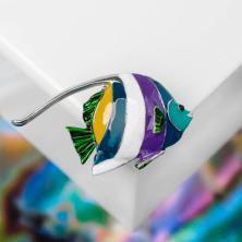 Брошь эмаль 