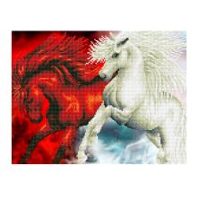 "Энергия стихий" 42*32см арт.ALV-45 Картина стразами частичная выкладка