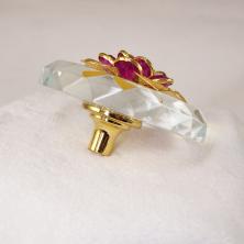 Крючки держатели для штор (2шт) арт.S-0922 розовый