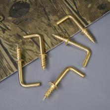 Крючки для ключниц 15мм металл арт.MMG-042 золото